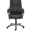 PU Directors Office Chair - FSC® Certified -Oleu Furniture Shop 23SBZ SQ1 0000000004 BLACK SLf