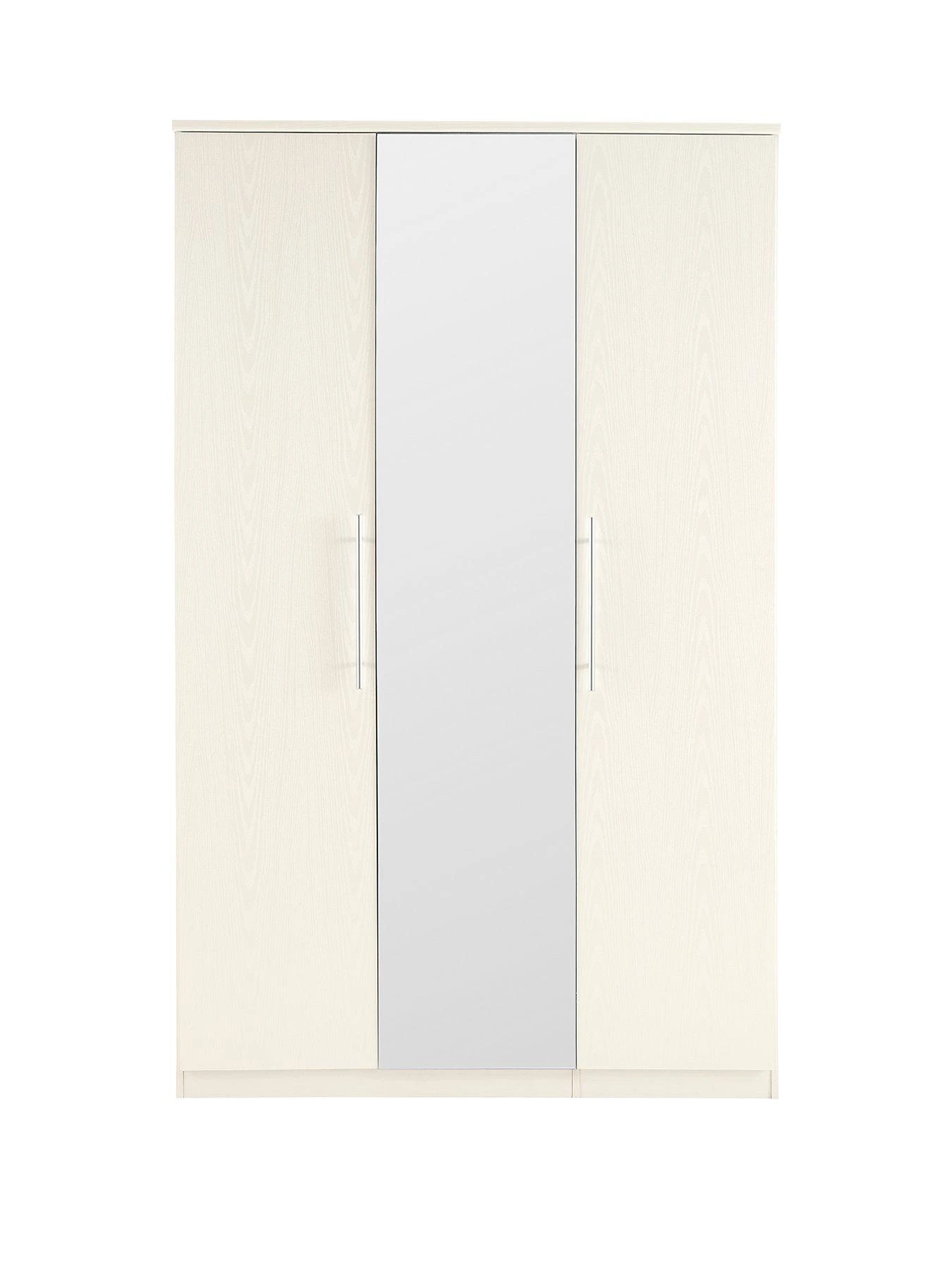 Very Home Home Essentials - Prague 3 Door Mirrored Wardrobe 3 Very Home Home Essentials - Prague 3 Door Mirrored Wardrobe