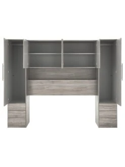 Very Home Home Essentials - Prague Overbed Unit - FSC® Certified -Oleu Furniture Shop 2BJ3N SQ4 0000000005 GREY SLd