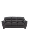 Portland 3 Seater Leather Sofa -Oleu Furniture Shop 2CKVA SQ1 0000000004 BLACK SLf