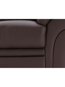 Portland 2 Seater Leather Sofa -Oleu Furniture Shop 2CKVB SQ5 0000000008 CHOCOLATE SLd