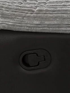 Sienna Fabric/Faux Leather Recliner Corner Group Sofa -Oleu Furniture Shop 2CLW3 SQ6 0000000004 BLACK SLd1