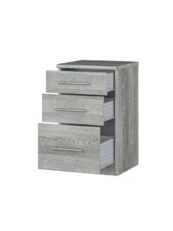 Very Home Home Essentials - Prague Graduated Bedside Cabinet -Oleu Furniture Shop 3QXQR SQ4 0000000005 GREY SLd