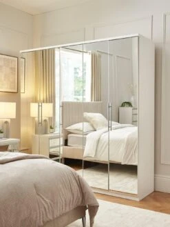 Very Home Prague Mirror 5 Door Wardrobe - FSC® Certified