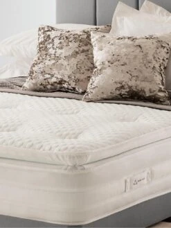 Silentnight Jasmine Geltex 2000 Pocket Pillowtop Mattress - Medium Soft -Oleu Furniture Shop 43PWJ SQ5 0000000088 NO COLOR SLd3