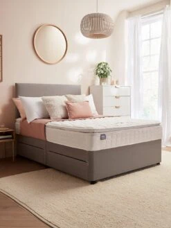 Silentnight Pippa Ultimate Sprung Pillowtop Mattress – Medium -Oleu Furniture Shop 4QKJP SQ3 0000000088 NO COLOR SLd