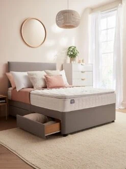 Silentnight Pippa Ultimate Sprung Pillowtop Mattress – Medium -Oleu Furniture Shop 4QKJP SQ5 0000000088 NO COLOR SLd2