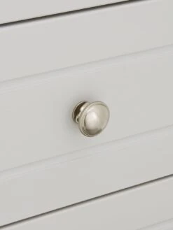 One Call Alderley Ready Assembled 4 + 4 Drawer Chest -Oleu Furniture Shop 69PAD SQ5 0000000005 GREY SLd1