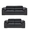 Very Home Brady 100% Premium Leather 3 Seater + 2 Seater Sofa Set (Buy And SAVE!)