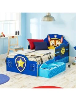 Paw Patrol Chase Toddler Bed With Storage By HelloHome -Oleu Furniture Shop K7KL6 SQ2 0000000088 NO COLOR RSr