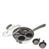 KitchenCraft Carbon Steel Non Stick Induction Safe 4-Cup Egg Poacher, 21 Cm 1 KitchenCraft Carbon Steel Non Stick Induction Safe 4-Cup Egg Poacher, 21 Cm -Oleu Furniture Shop K7PL9 SQ1 0000000088 NO COLOR SLf