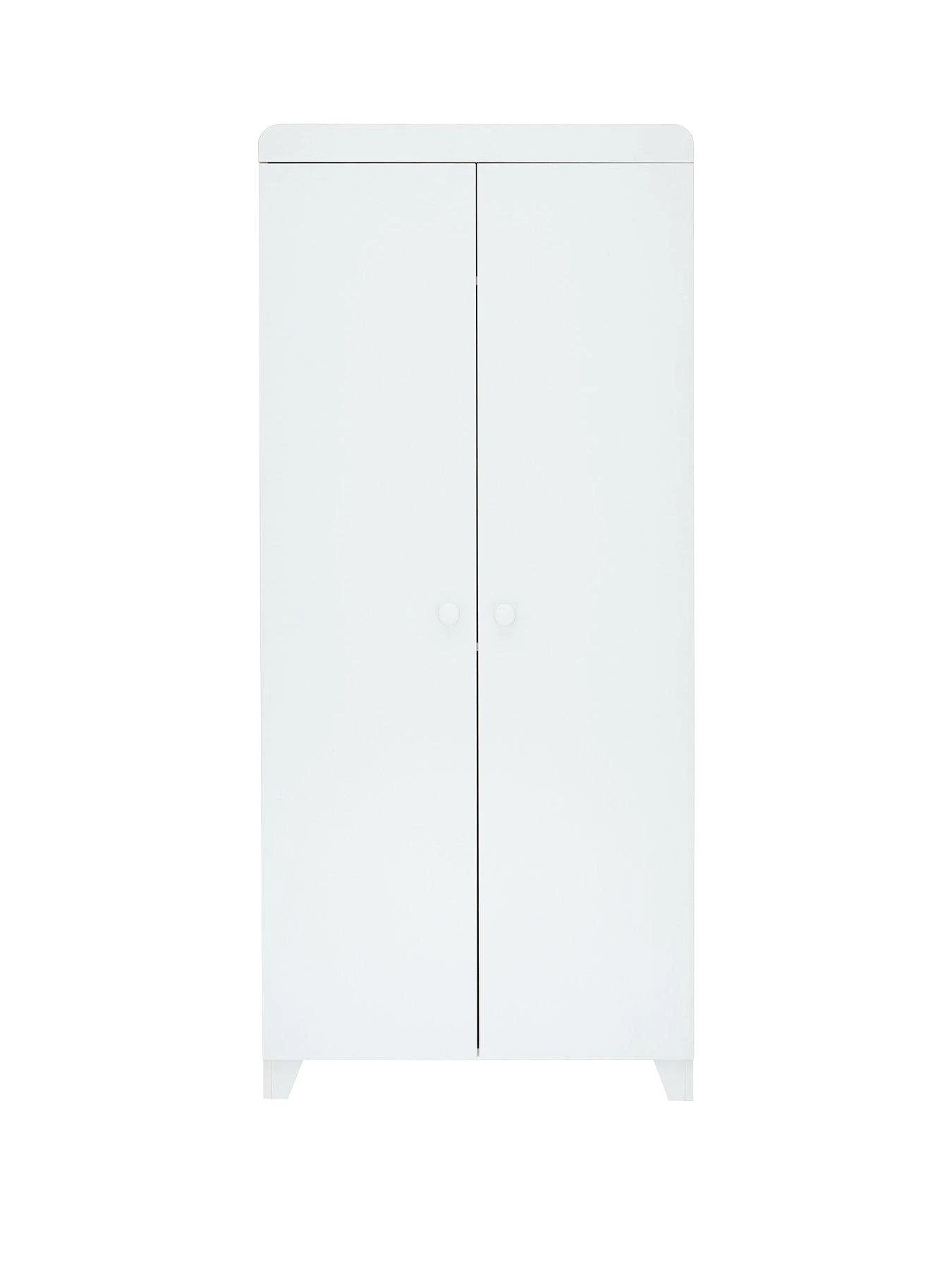 Little Acorns Classic White Wardrobe 3 Little Acorns Classic White Wardrobe