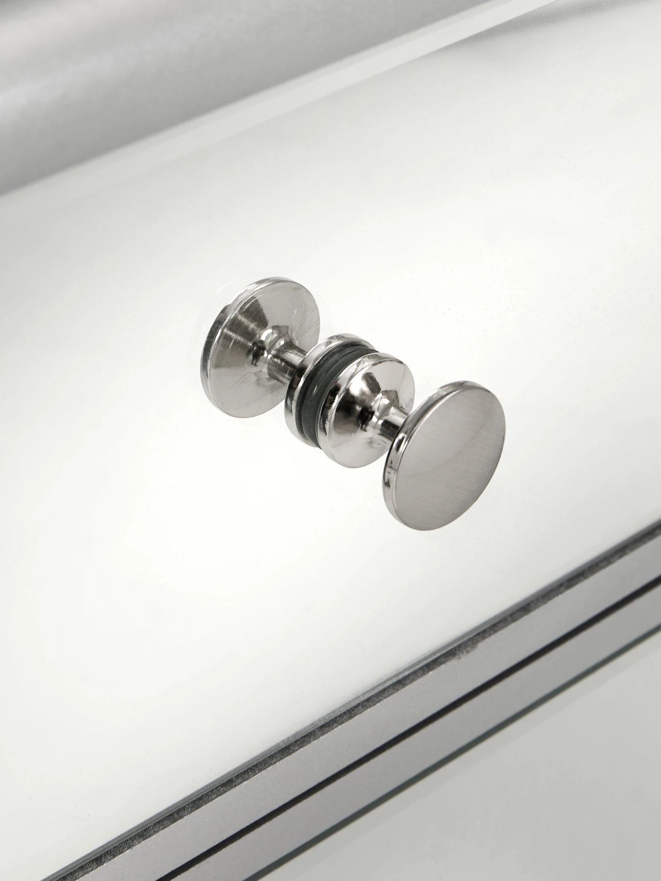 Very Home Mirage 2 Drawer Mirrored Bedside Chest 7 Very Home Mirage 2 Drawer Mirrored Bedside Chest - Image 5