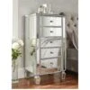 Very Home Mirage Mirrored 5 Drawer Chest 2 Very Home Mirage Mirrored 5 Drawer Chest -Oleu Furniture Shop KJ6UG SQ1 0000000099 N A SLf