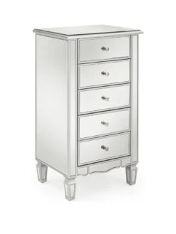 Very Home Mirage Mirrored 5 Drawer Chest -Oleu Furniture Shop KJ6UG SQ3 0000000099 N A SLa