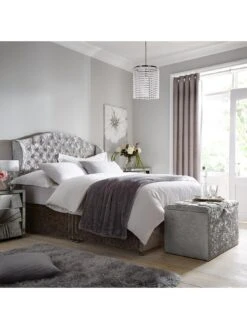 Luxe Collection From Airsprung Marilyn 1000 Pillowtop Divan Bed With Headboard And Storage Options