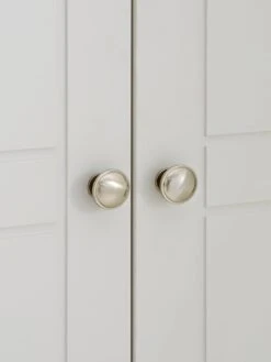 One Call Alderley Part Assembled 4 Door Mirrored Wardrobe -Oleu Furniture Shop KX4EP SQ5 0000000005 GREY SLd1