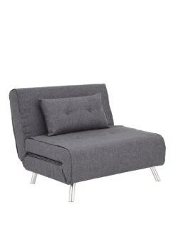 Everyday Rafael Single Fabric Sofa Bed -Oleu Furniture Shop LDAHV SQ3 0000000071 CHARCOAL SLa