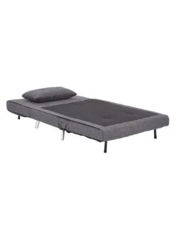 Everyday Rafael Single Fabric Sofa Bed -Oleu Furniture Shop LDAHV SQ4 0000000071 CHARCOAL SLd