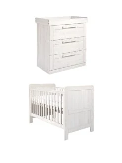 Mamas & Papas Atlas Cot Bed & Dresser