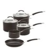 Circulon Induction 5-Piece Aluminium Pan Set 2 Circulon Induction 5-Piece Aluminium Pan Set -Oleu Furniture Shop LNTMT SQ1 0000000004 BLACK SLf