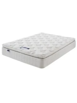 Silentnight Pippa Memory Pillowtop Sprung Mattress - Medium Firm - Express Delivery 11 Silentnight Pippa Memory Pillowtop Sprung Mattress - Medium Firm - Express Delivery -Oleu Furniture Shop LPW46 SQ3 0000000013 WHITE SLd