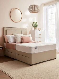 Silentnight Pippa Sprung Ortho Mattress - Extra Firm 14 Silentnight Pippa Sprung Ortho Mattress - Extra Firm -Oleu Furniture Shop LPW4F SQ5 0000000013 WHITE SLd2