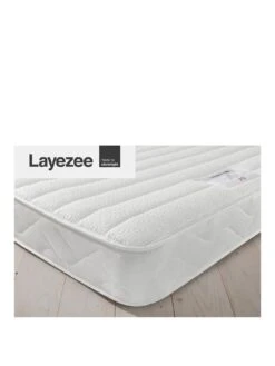 Layezee Made By Silentnight Fenner Spring Memory Mattress -Oleu Furniture Shop LRYPH SQ5 0000000013 WHITE SLd3