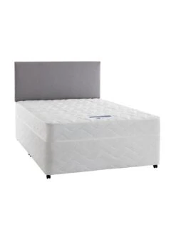 Silentnight Celine Sprung Divan Bed With Storage Options (Headboard Not Included) -Oleu Furniture Shop LT9N6 SQ3 0000000013 WHITE SLd