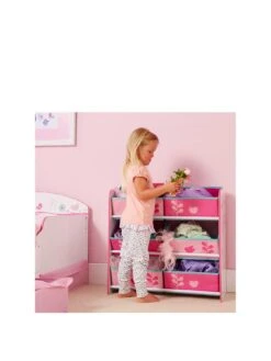 Hello Home Flowers And Birds Kids' Storage Unit -Oleu Furniture Shop LVRQ3 SQ3 0000010474 FLOWERS BIRDS SLa