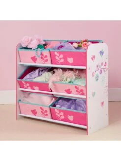 Hello Home Flowers And Birds Kids' Storage Unit -Oleu Furniture Shop LVRQ3 SQ5 0000010474 FLOWERS BIRDS SLd1