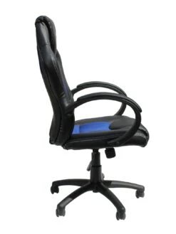 Alphason Jensen Office Chair - Black/Blue -Oleu Furniture Shop LX49R SQ3 0000000024 BLACK BLUE SLd1