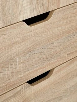 Very Home Aspen 3 Door, 2 Drawer Wardrobe -Oleu Furniture Shop LXMUM SQ5 0000000006 OAK SLd1