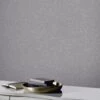 ARTHOUSE Linen Texture Wallpaper - Mid Grey -Oleu Furniture Shop MFHN3 SQ1 0000000005 GREY SLf