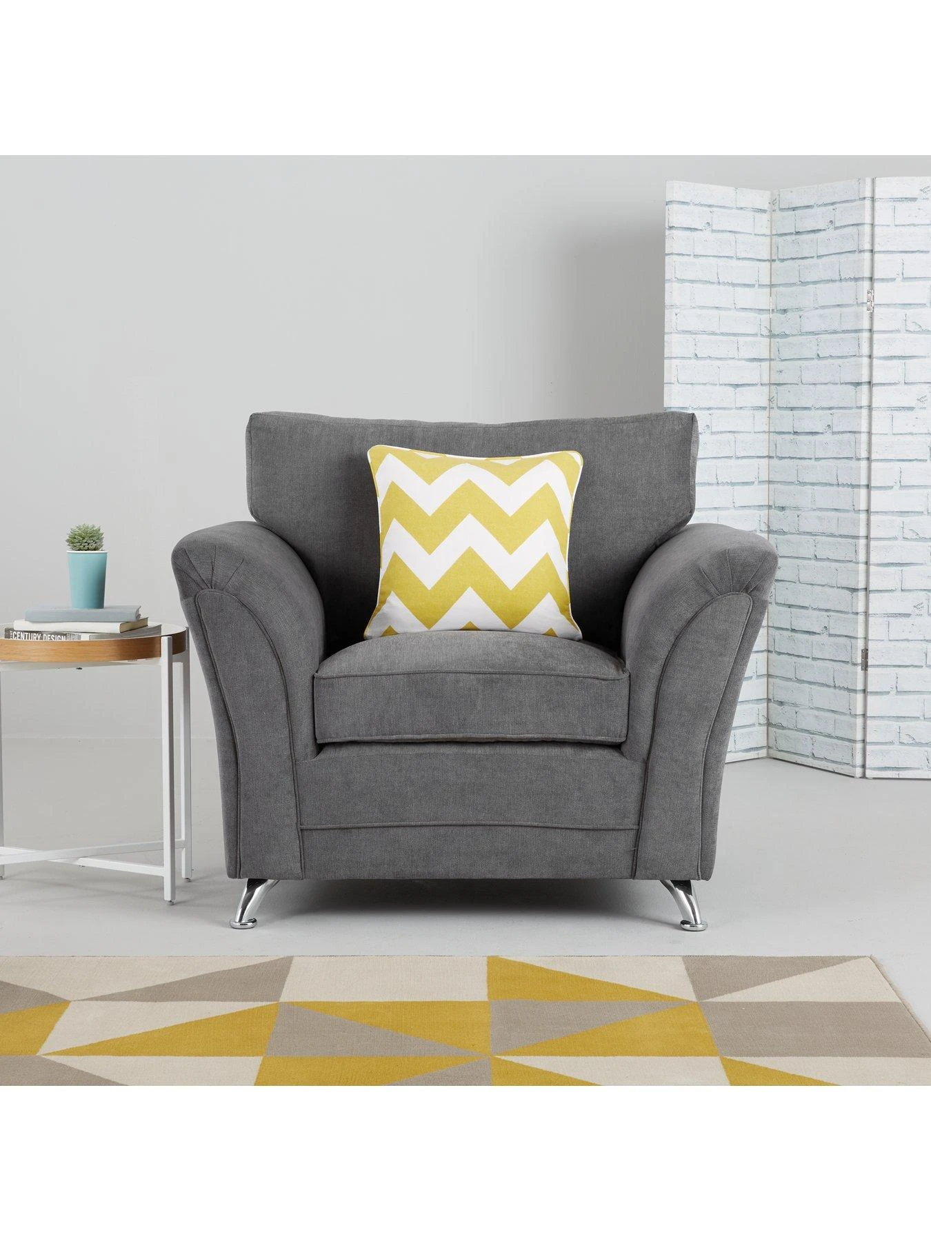 Very Home Dury Fabric Armchair - FSC® Certified 4 Very Home Dury Fabric Armchair - FSC® Certified - Image 2