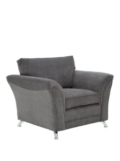 Very Home Dury Fabric Armchair - FSC® Certified 9 Very Home Dury Fabric Armchair - FSC® Certified -Oleu Furniture Shop MHYP3 SQ4 0000000070 DARK GREY SLa