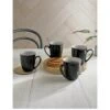 Denby Elements Set Of 4 Coffee Mugs – Black -Oleu Furniture Shop MQNTG SQ1 0000000088 NO COLOR SLf