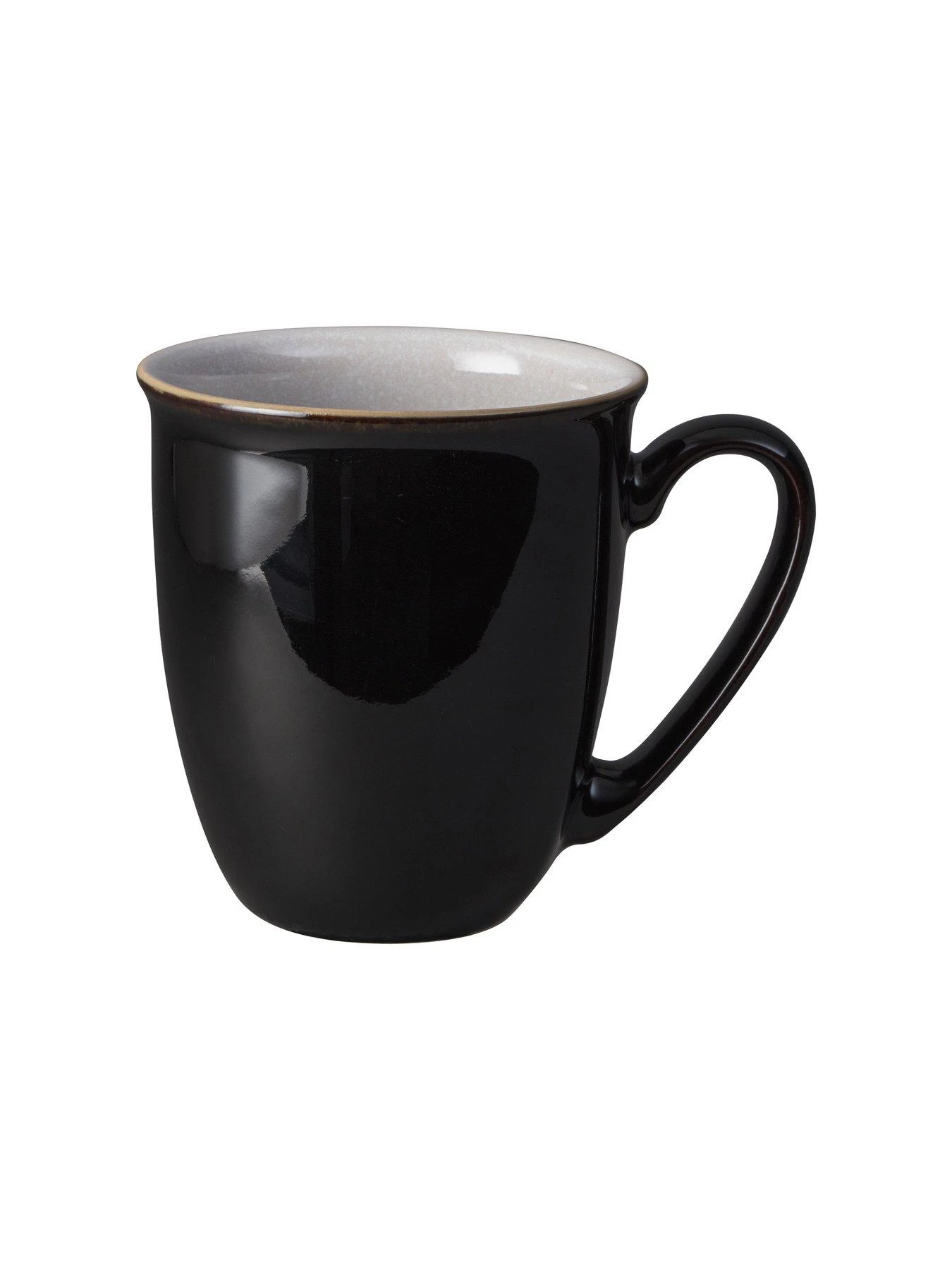 Denby Elements Set Of 4 Coffee Mugs – Black 4 Denby Elements Set Of 4 Coffee Mugs – Black - Image 2
