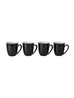 Denby Elements Set Of 4 Coffee Mugs – Black 10 Denby Elements Set Of 4 Coffee Mugs – Black -Oleu Furniture Shop MQNTG SQ5 0000000088 NO COLOR SLd3