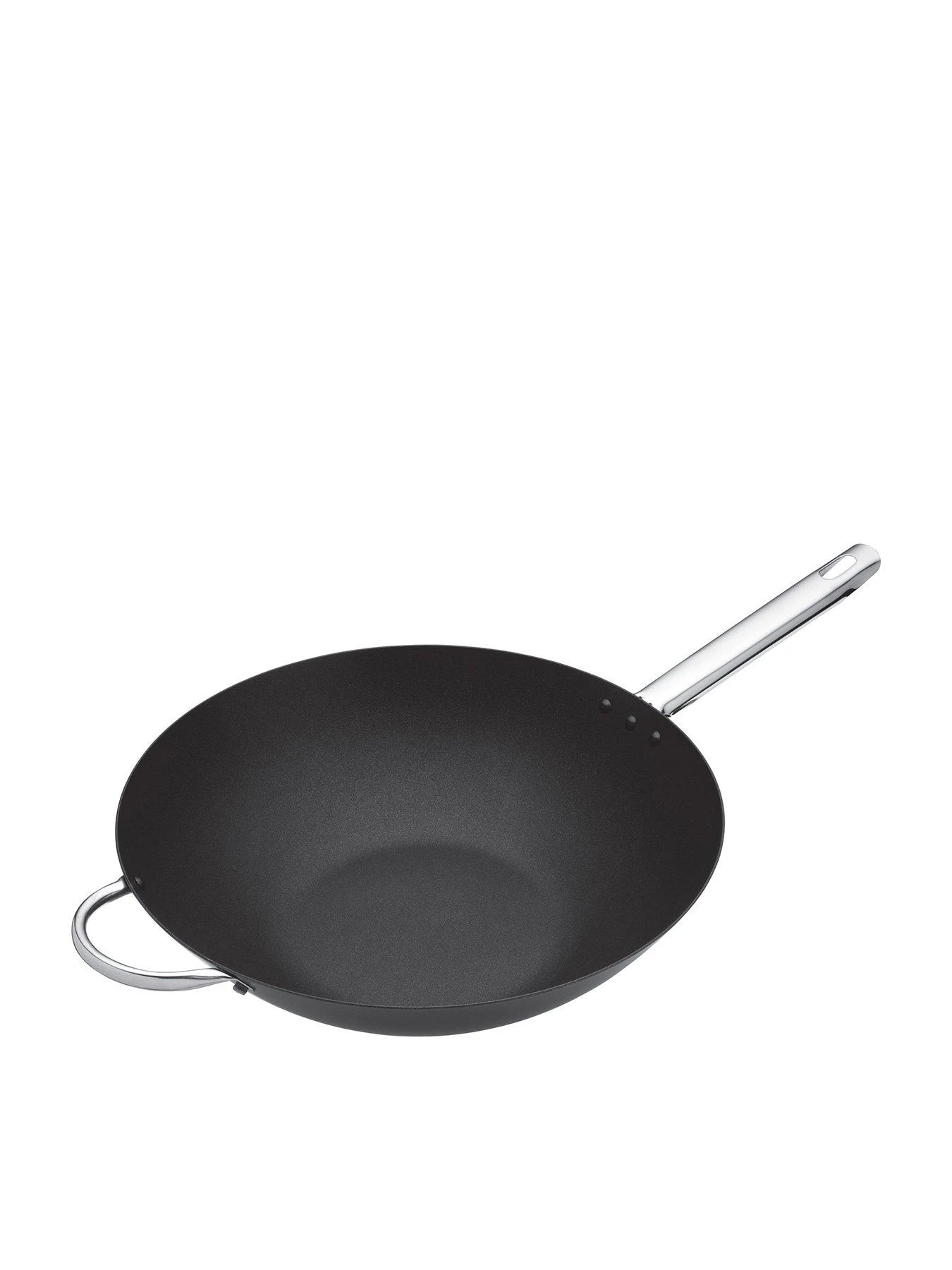 MasterClass Professional Heavy Duty Non-Stick Induction Ready Wok 3 MasterClass Professional Heavy Duty Non-Stick Induction Ready Wok