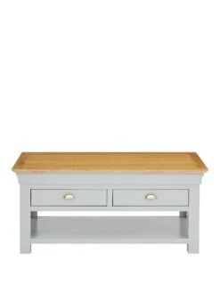 Very Home Seattle Ready Assembled Storage Coffee Table -Oleu Furniture Shop MRXRT SQ2 0000000311 GREY OAK SLf