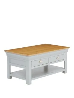 Very Home Seattle Ready Assembled Storage Coffee Table -Oleu Furniture Shop MRXRT SQ3 0000000311 GREY OAK SLa