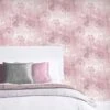 ARTHOUSE Damselfly Blush Wallpaper -Oleu Furniture Shop MWK6A SQ1 0000000591 BLUSH SLf