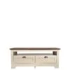 Very Home Devon Storage Coffee Table - Ivory/Walnut Effect