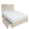 Airsprung New Victoria Essentials Quilt Divan With Storage Options -Oleu Furniture Shop MXGQG SQ1 0000000003 NATURAL RSr