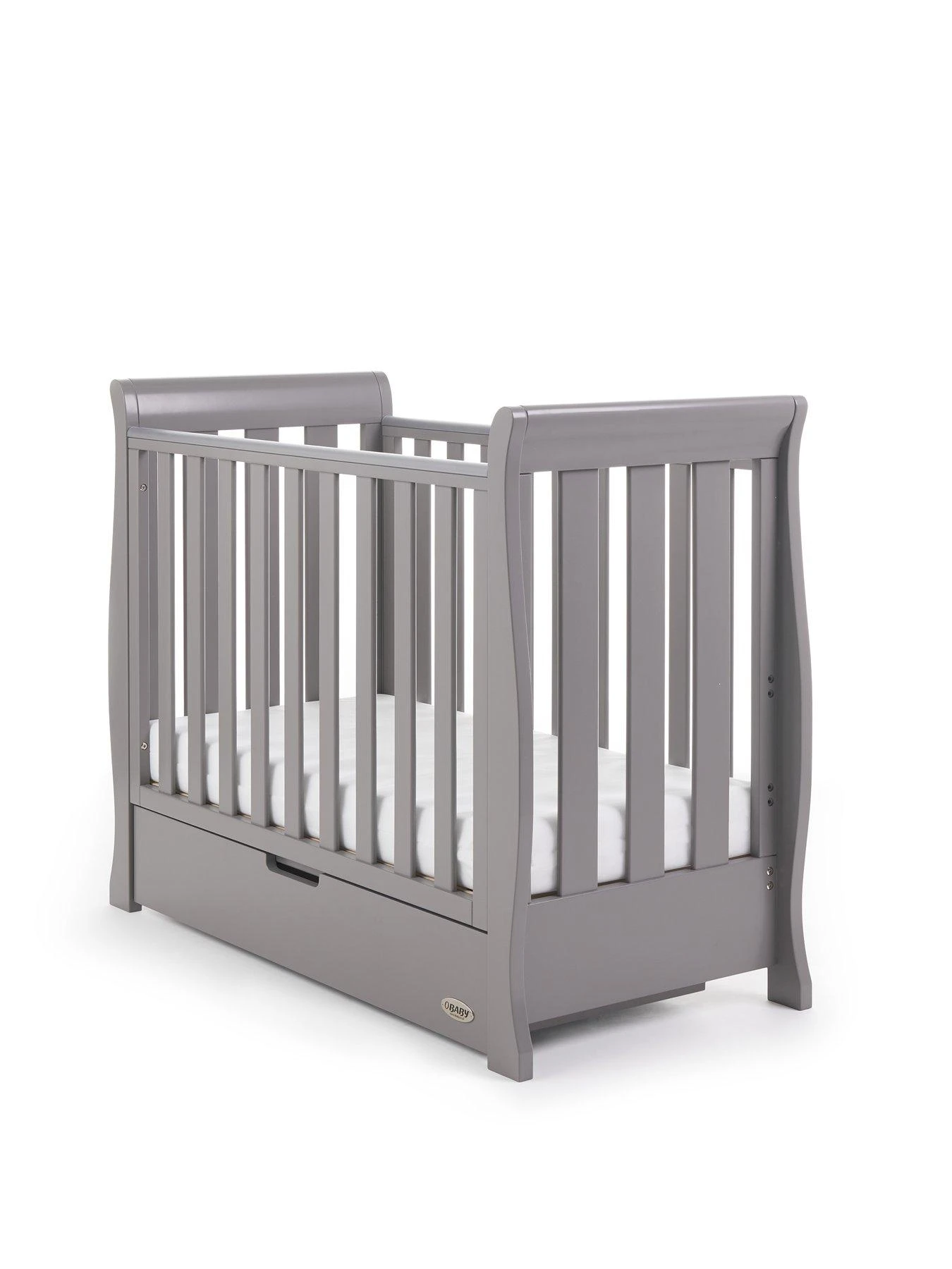 Obaby Stamford Space Saver Sleigh 3-Piece Nursery Room Set 4 Obaby Stamford Space Saver Sleigh 3-Piece Nursery Room Set - Image 2