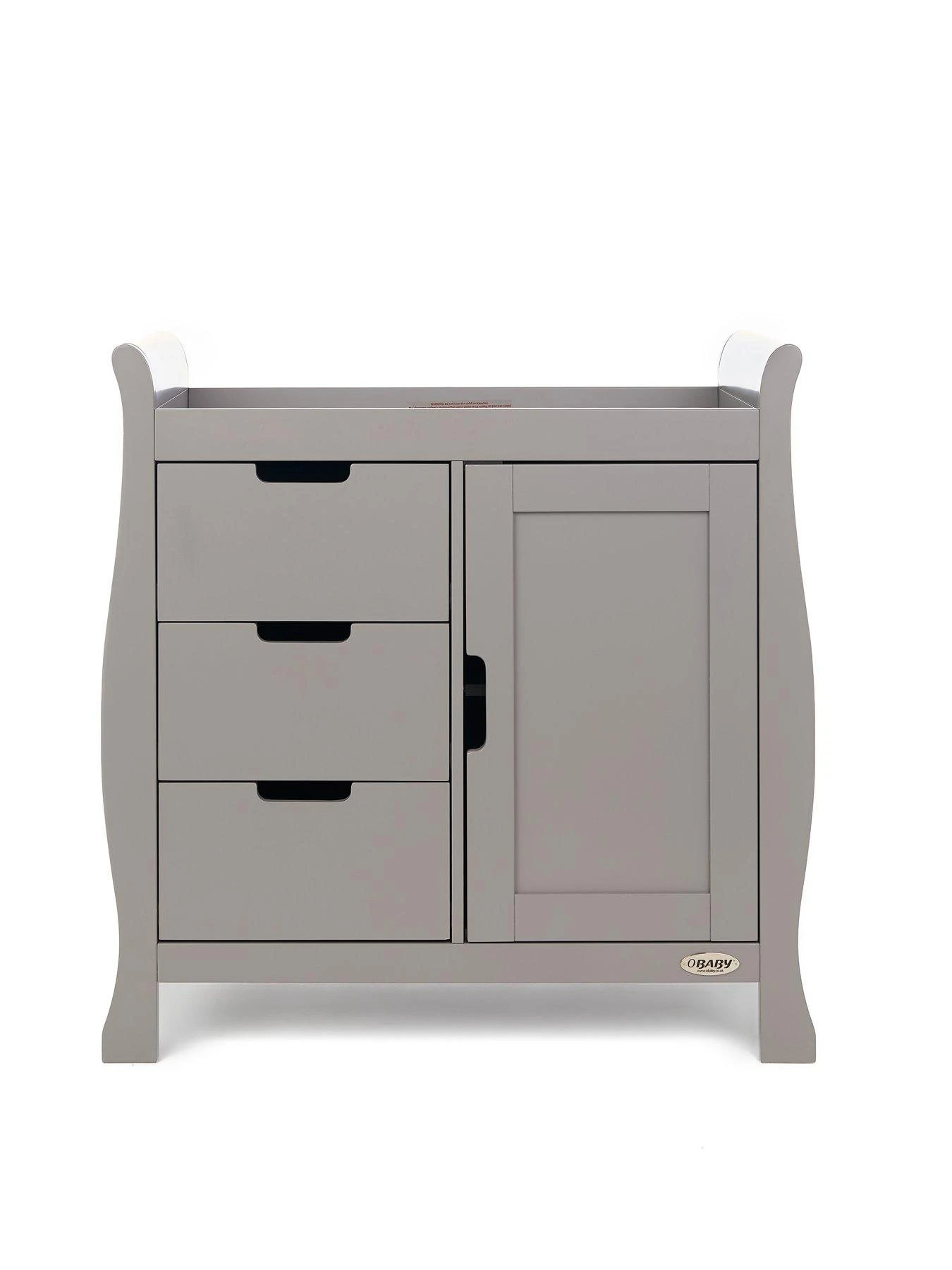 Obaby Stamford Space Saver Sleigh 3-Piece Nursery Room Set 8 Obaby Stamford Space Saver Sleigh 3-Piece Nursery Room Set - Image 6