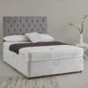 Airsprung New Astbury Memory Divan With Storage Options - White -Oleu Furniture Shop MXPKV SQ1 0000000013 WHITE RSr