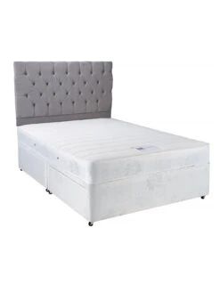 Airsprung New Astbury Memory Divan With Storage Options - White 9 Airsprung New Astbury Memory Divan With Storage Options - White -Oleu Furniture Shop MXPKV SQ3 0000000013 WHITE SLd