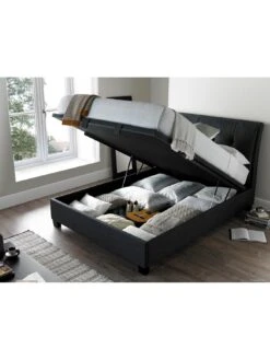 Very Home Livingstone Fabric Ottoman Storage Bed Frame With Mattress Options (Buy And SAVE!) - Slate, Oatmeal 11 Very Home Livingstone Fabric Ottoman Storage Bed Frame With Mattress Options (Buy And SAVE!) - Slate, Oatmeal -Oleu Furniture Shop MYCDN SQ3 0000000183 SLATE SLd